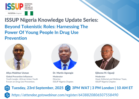 ISSUP Nigeria Webinar flyer ISSUP Nigeria Webinar flyer