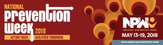 National Prevention Week 2018 National Prevention Week 2018