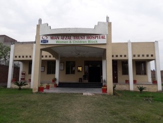View of newly constructed block for women children/adolescents