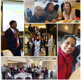 Photo collage: CHILD Training in Africa 2024 Africa CHILD Training 2024