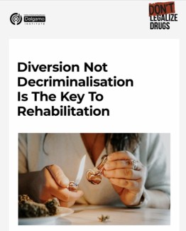 Diversion - Not Decriminalisation is Key to Rehabilitation