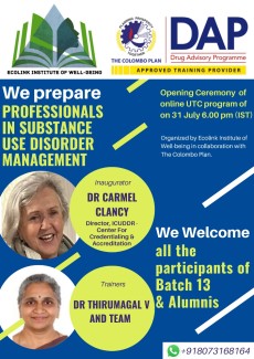 Dr.Carmel Clancy to inaugurate and Dr.Thirumagal to train