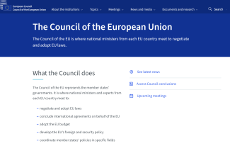 Council of the European Union (2013d), The Council of the European Union
