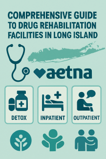 Professional addiction treatment facility in Long Island accepting Aetna insurance, showing modern rehabilitation center with supportive healthcare environment for drug and alcohol recovery programs