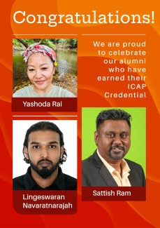 Yashoda, Sattish and Lingeswaran clears ICAP