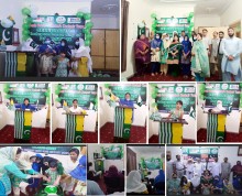 Independence Day celebration by Youth Forum Pakistan’s team Azad in Jammu & Kashmir province in collaboration with ISSUP Pakistan