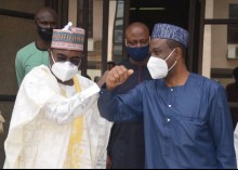 ISSUP Nigeria Chapter President with the NDLEA Chairman/Chief Executive Officer