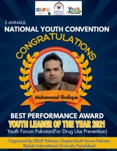 Youth Leader of The Year 2021(Muhammad Shafique)