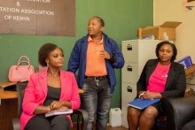 ISSUP Kenya meets local youth entrepreneurs interested in DDR