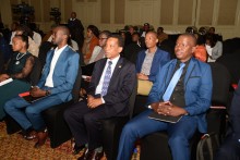 Wazha Dambe from BAAP, Christopher Mbulawa from DEA