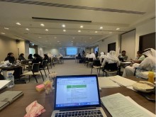 این آر سی میں یو ٹی سی ٹریننگ سیشن