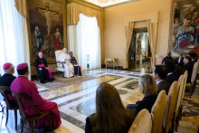 Photograph from the international Faith Based Meeting in Rome.